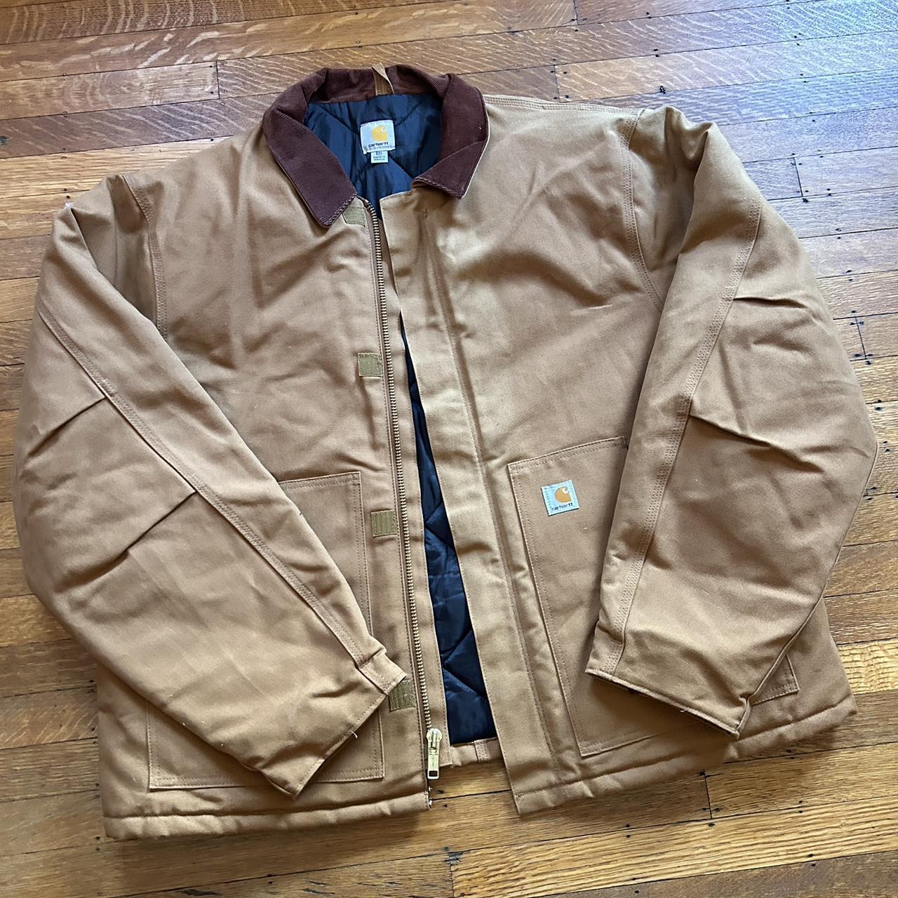 Carhartt workwear jacket like new size XXL - Depop