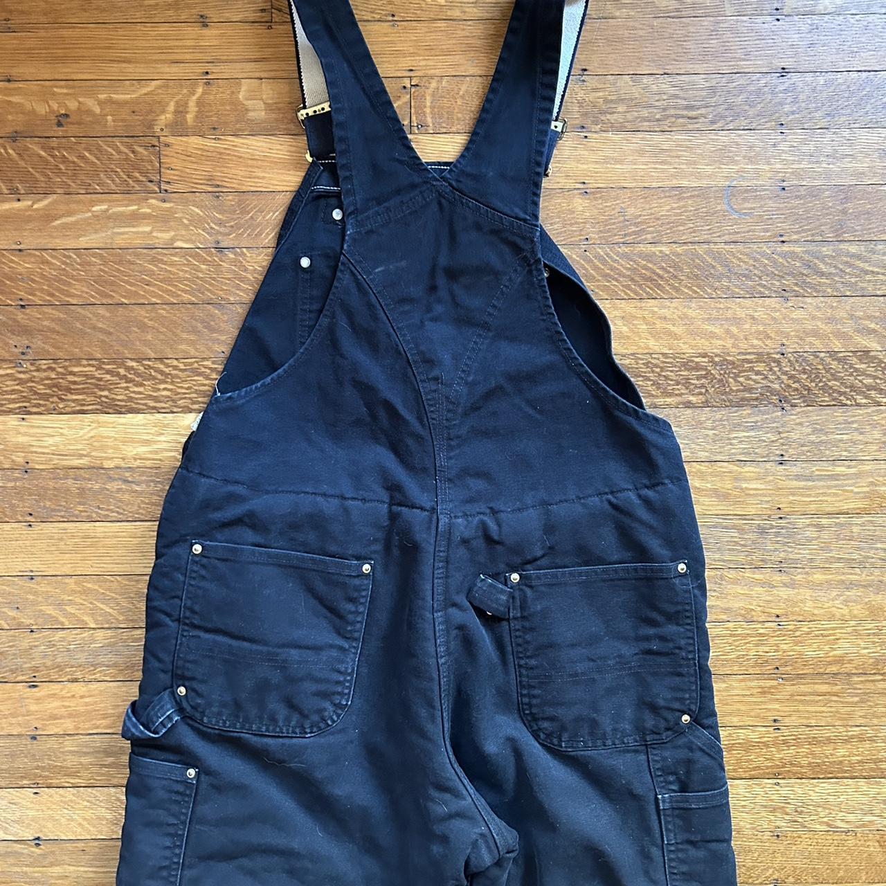 Vintage Carhartt overalls size 36x28 - Depop