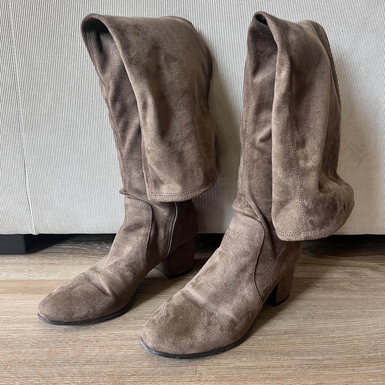 Tahari suede boots online