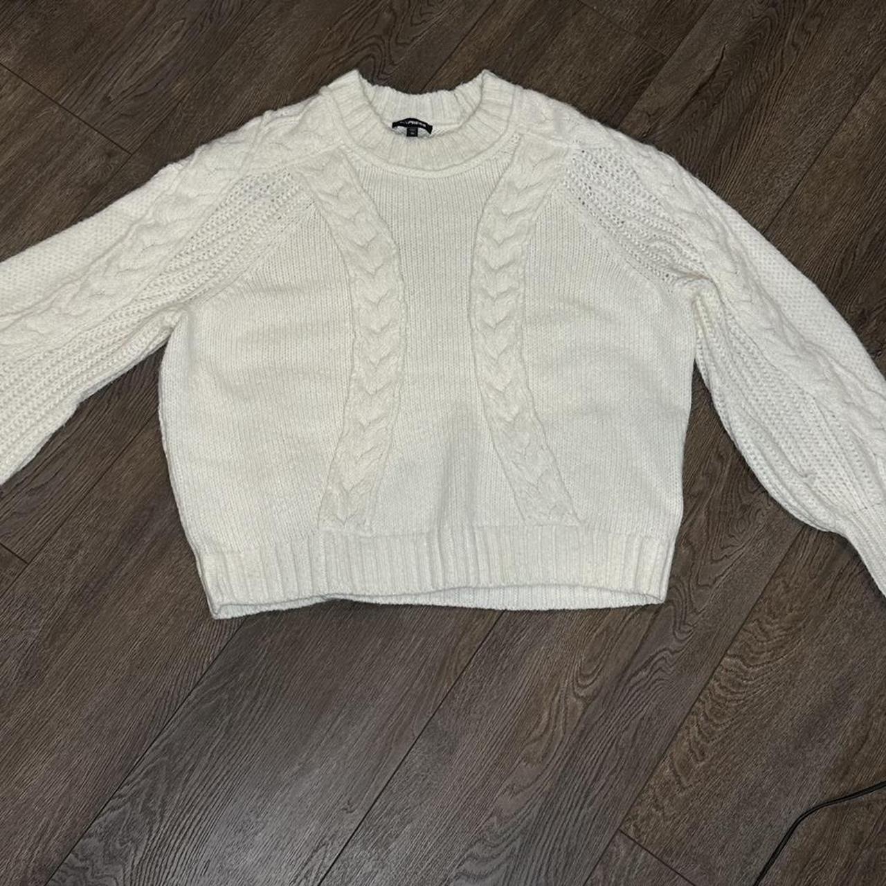 Express white outlet jumper