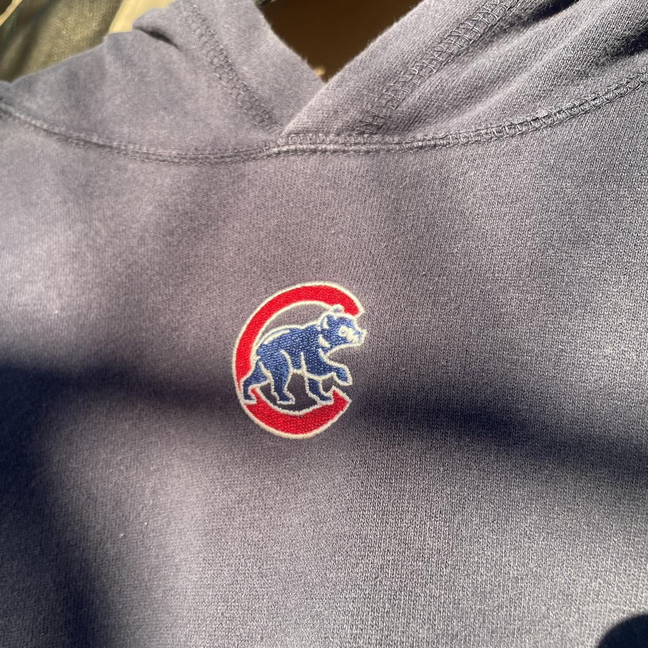 Blue Chicago cubs Antigua hoodie! Kids Large⚾️... Depop