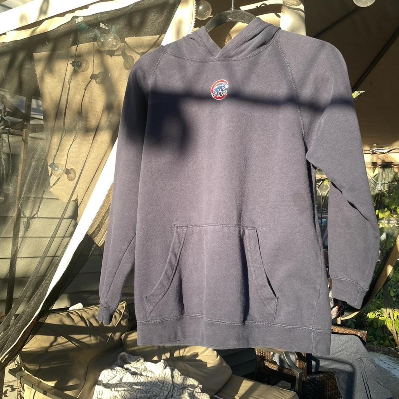 Blue Chicago cubs Antigua hoodie! Kids Large⚾️... Depop