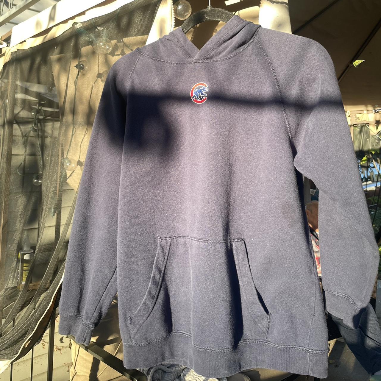 Blue Chicago cubs Antigua hoodie! Kids Large⚾️... Depop