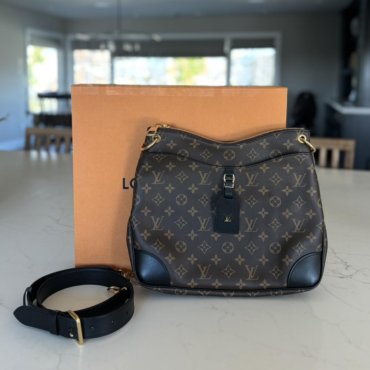 Louis Vuitton Purse Crossbody 🖤 Odéon MM Depop