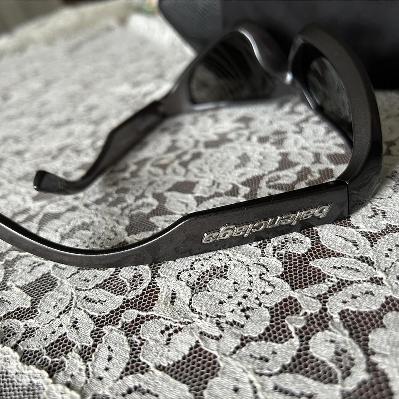 Balenciaga Xpander Sunglasses Cat eye semi rimless... Depop