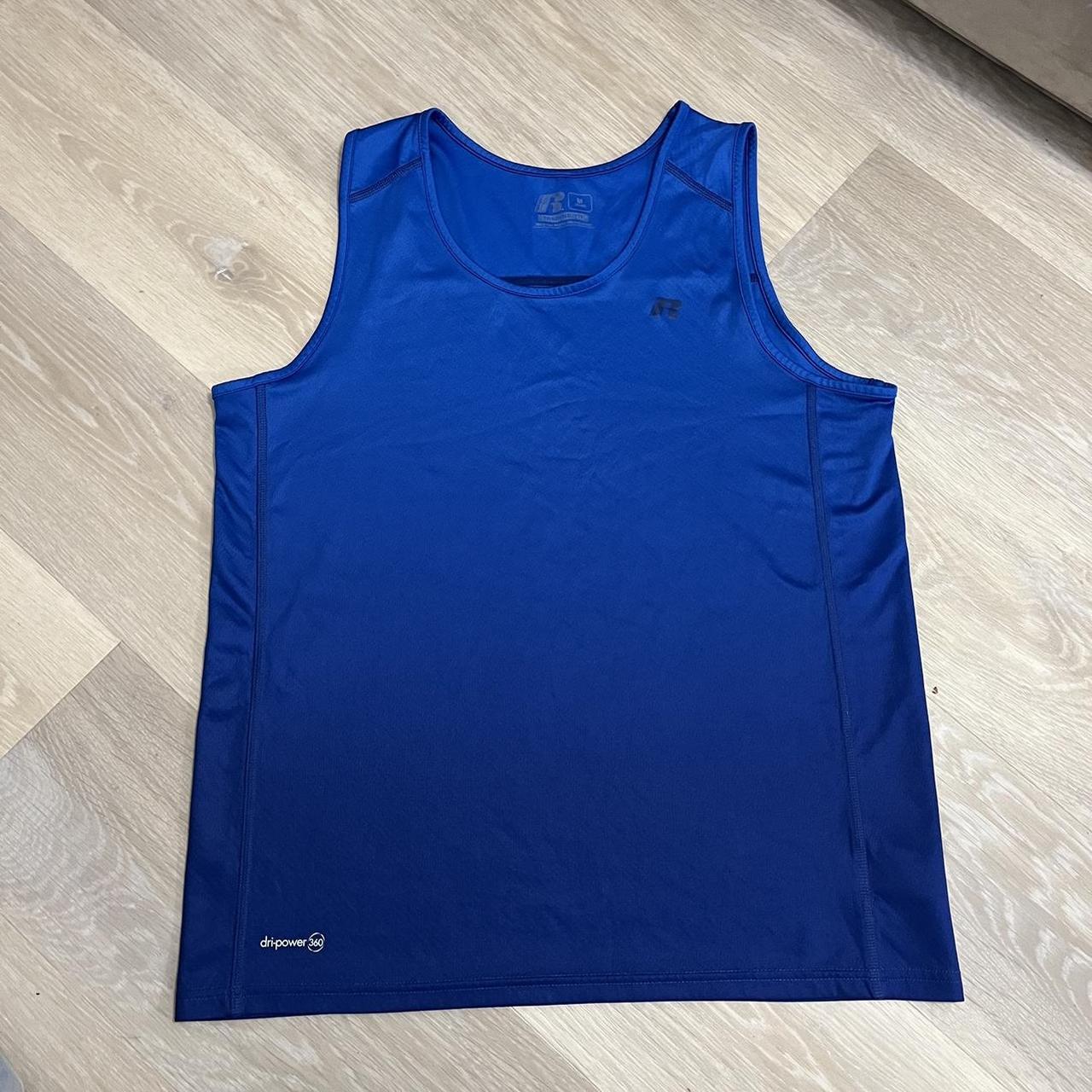 russell training fit sleeveless shirt