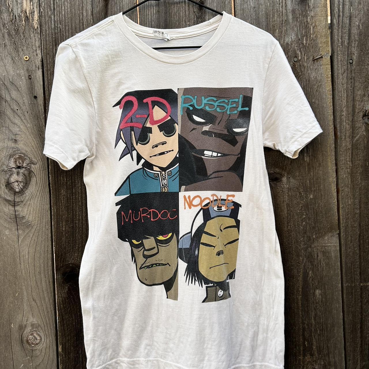 vintage gorillaz t shirt vintage gorillaz music Depop