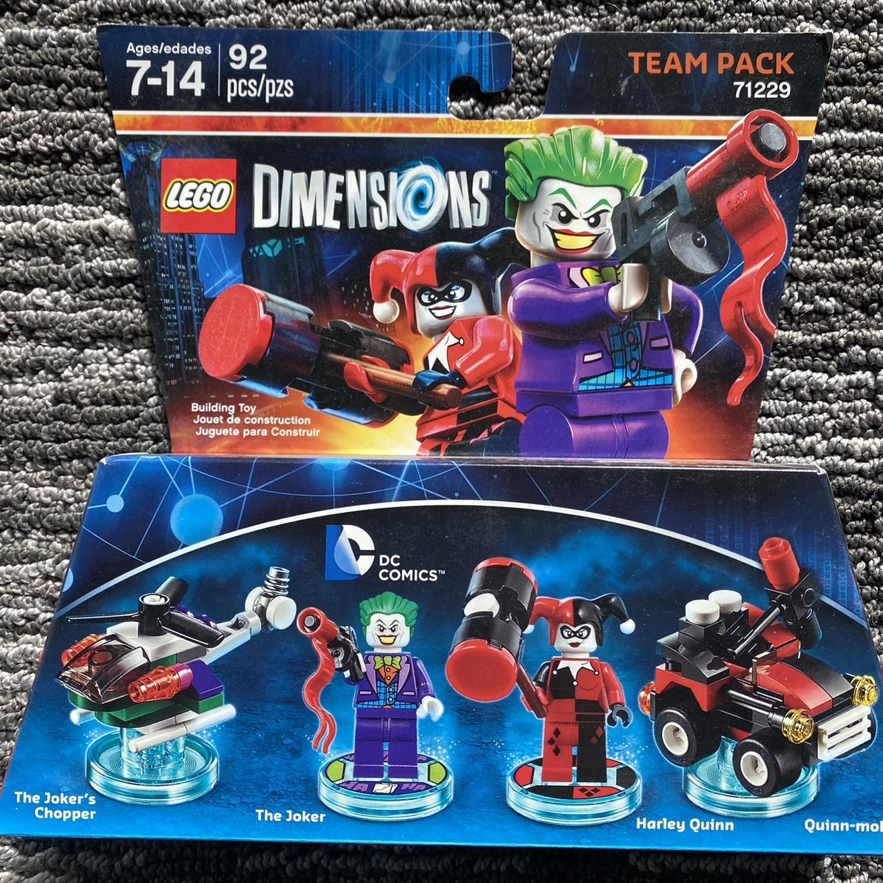 Lego dimensions and Harley Quinn team pack Used in Depop