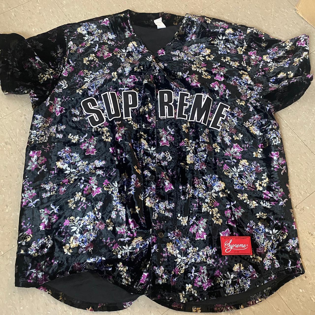 Supreme baseball-jersey - Depop