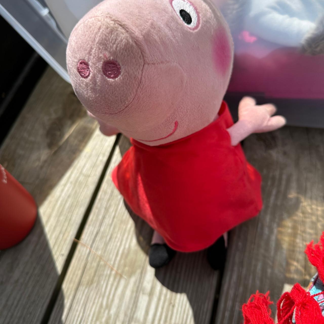 Introducing the adorable Peppa Pig Plush Stuffed... - Depop