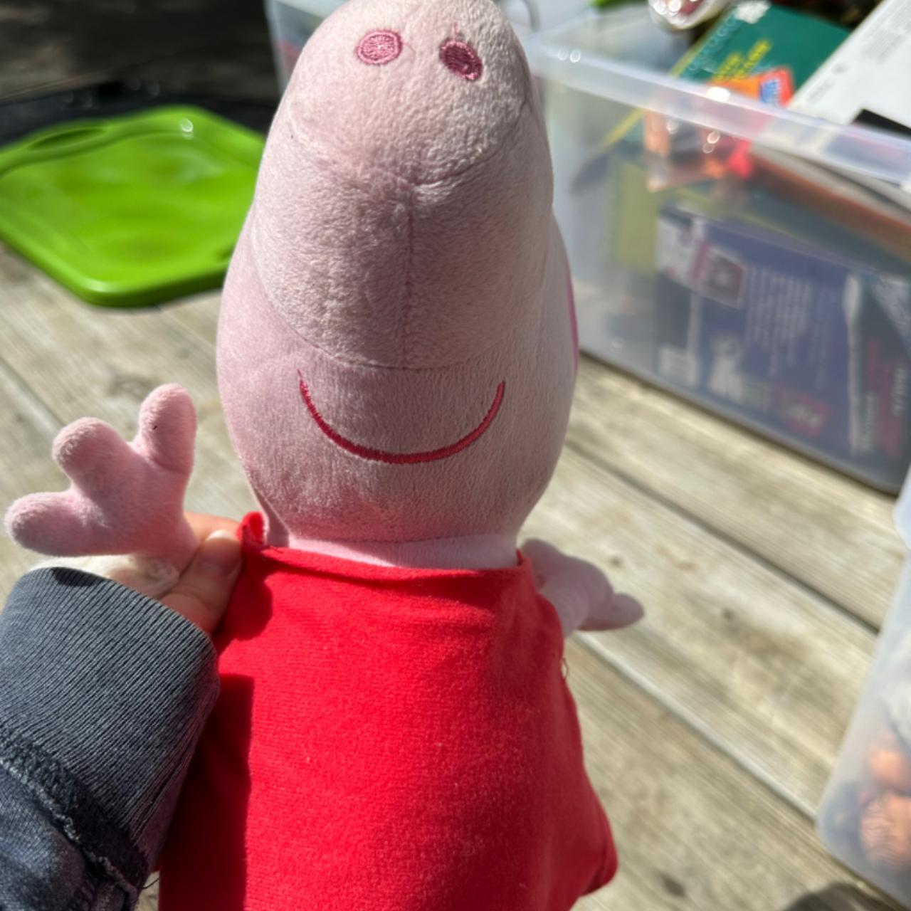 Introducing the adorable Peppa Pig Plush Stuffed... - Depop