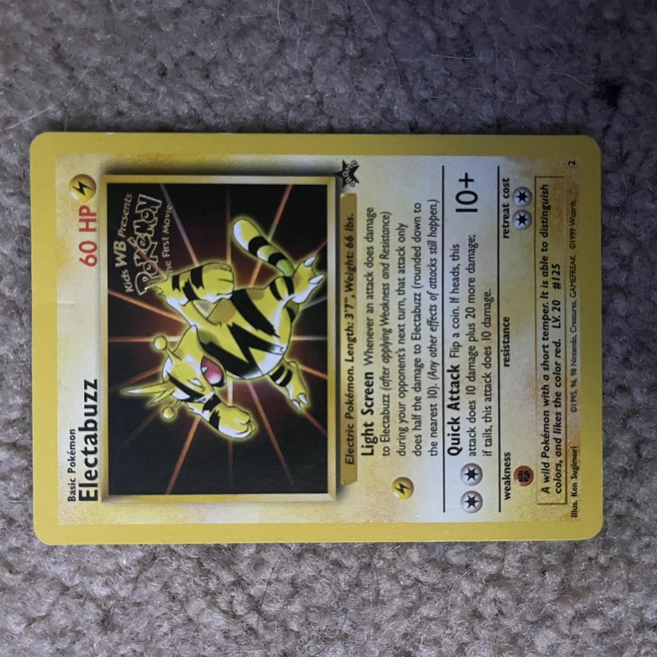 Rare first edition 1995 Pokémon cards ⚠️Promotion | Depop