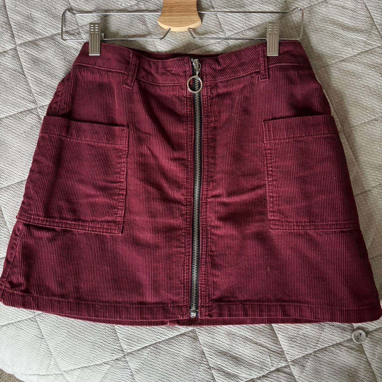 Corduroy skirt outlet tesco