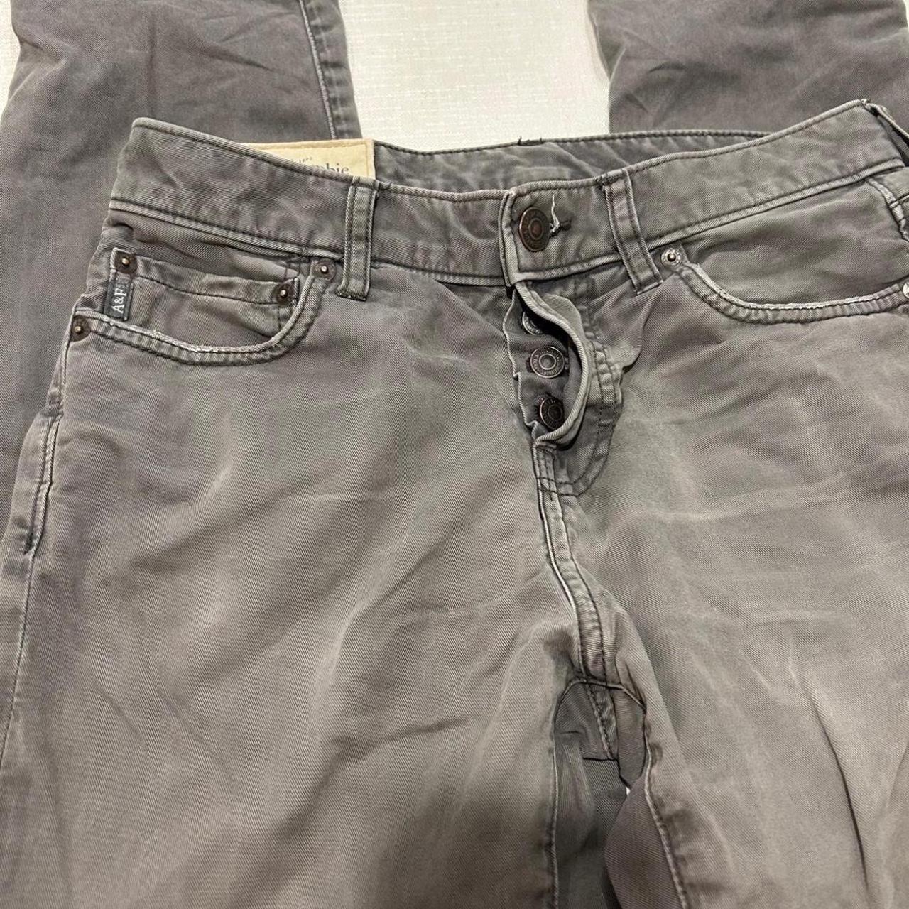 Men Jeans Abercrombie & Fitch Button detail Size :... - Depop