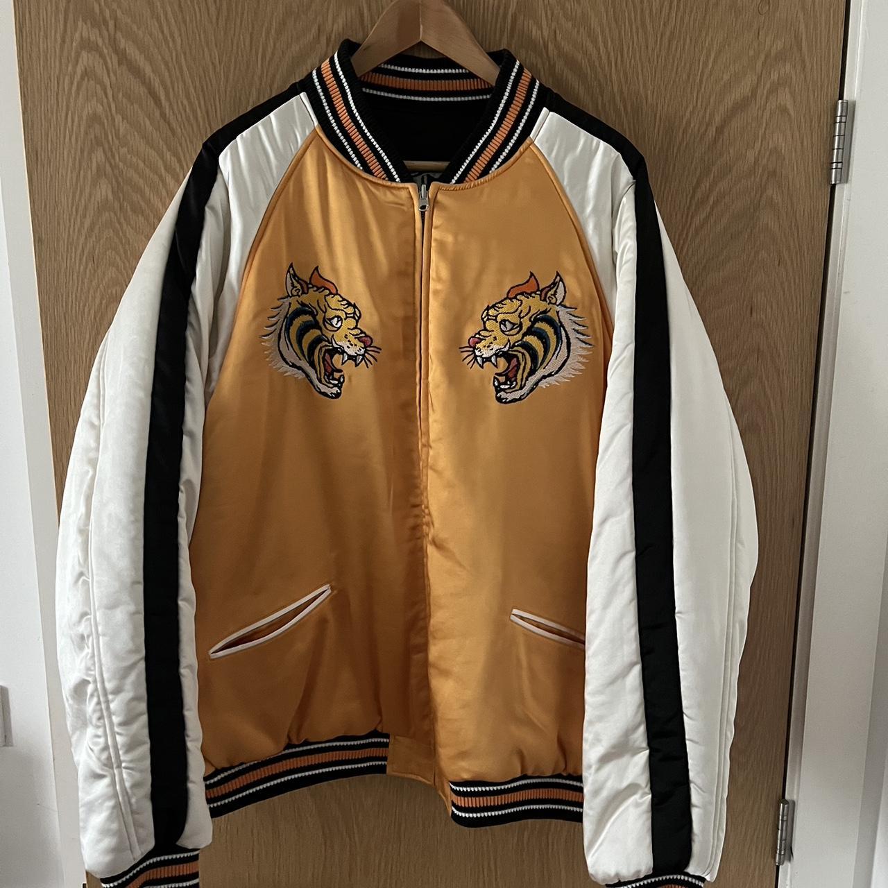 Corteiz reversible satin bomber jacket - great | Depop