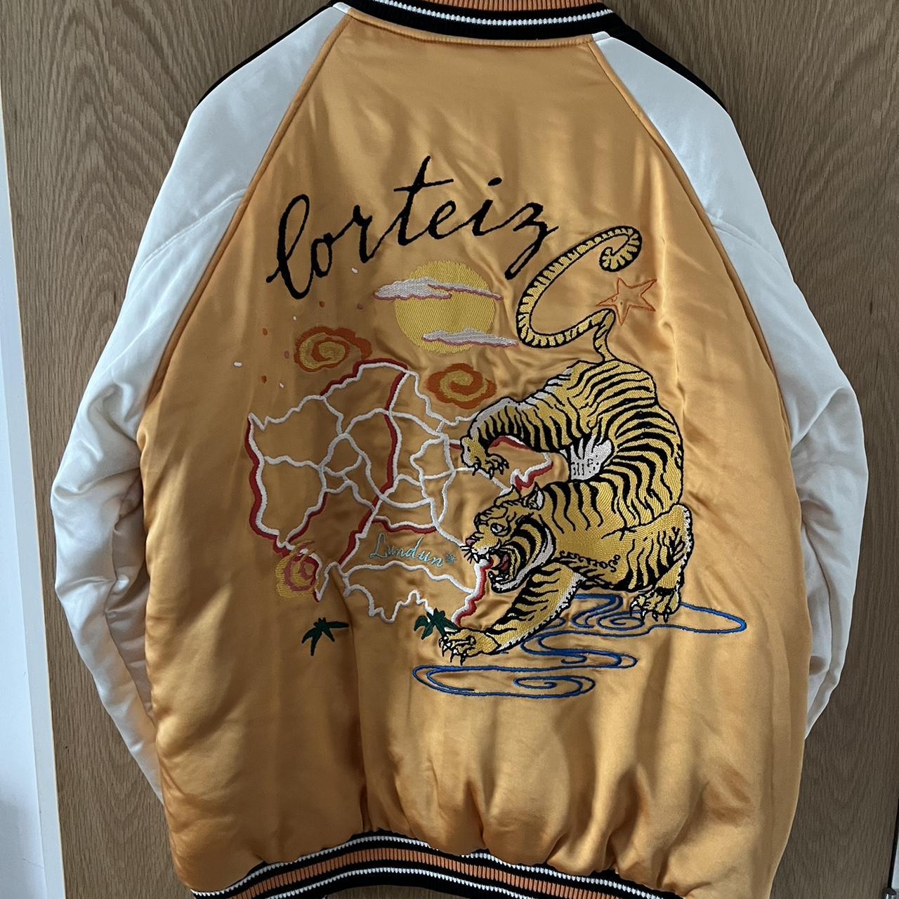 Corteiz reversible satin bomber jacket - great | Depop
