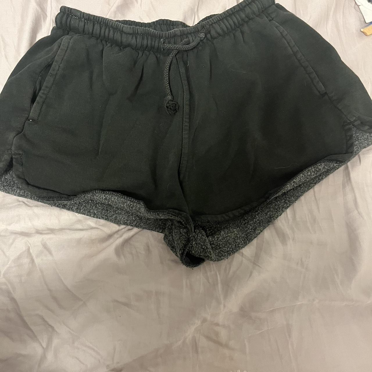 Brandy Melville Shorts Light green One size (as - Depop