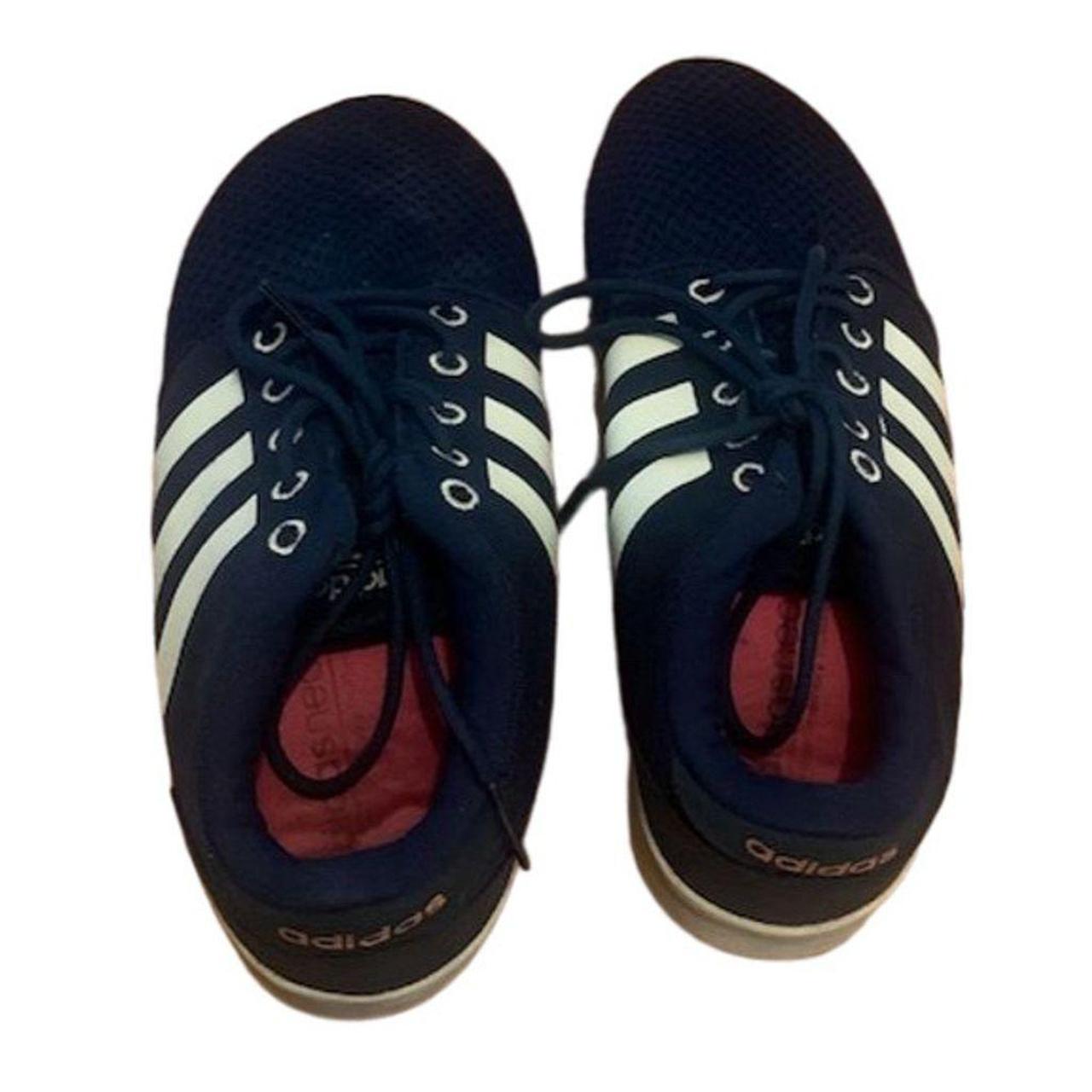 Adidas cloudfoam qt racer women's sneakers navy best sale