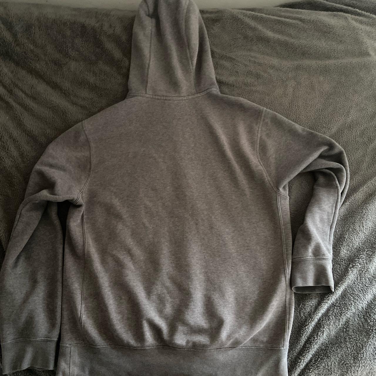 basic grey nike hoodie