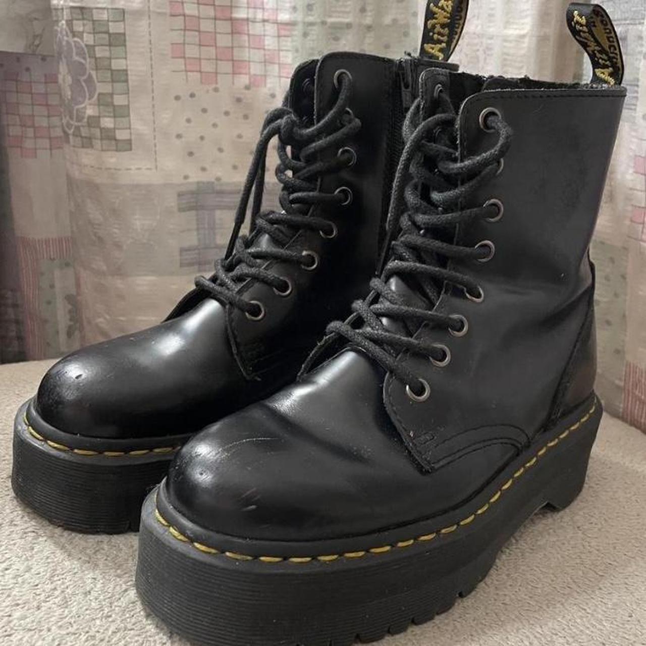 Doc Marten Jaden Platform Boots Size 6 in Woman’s /... - Depop