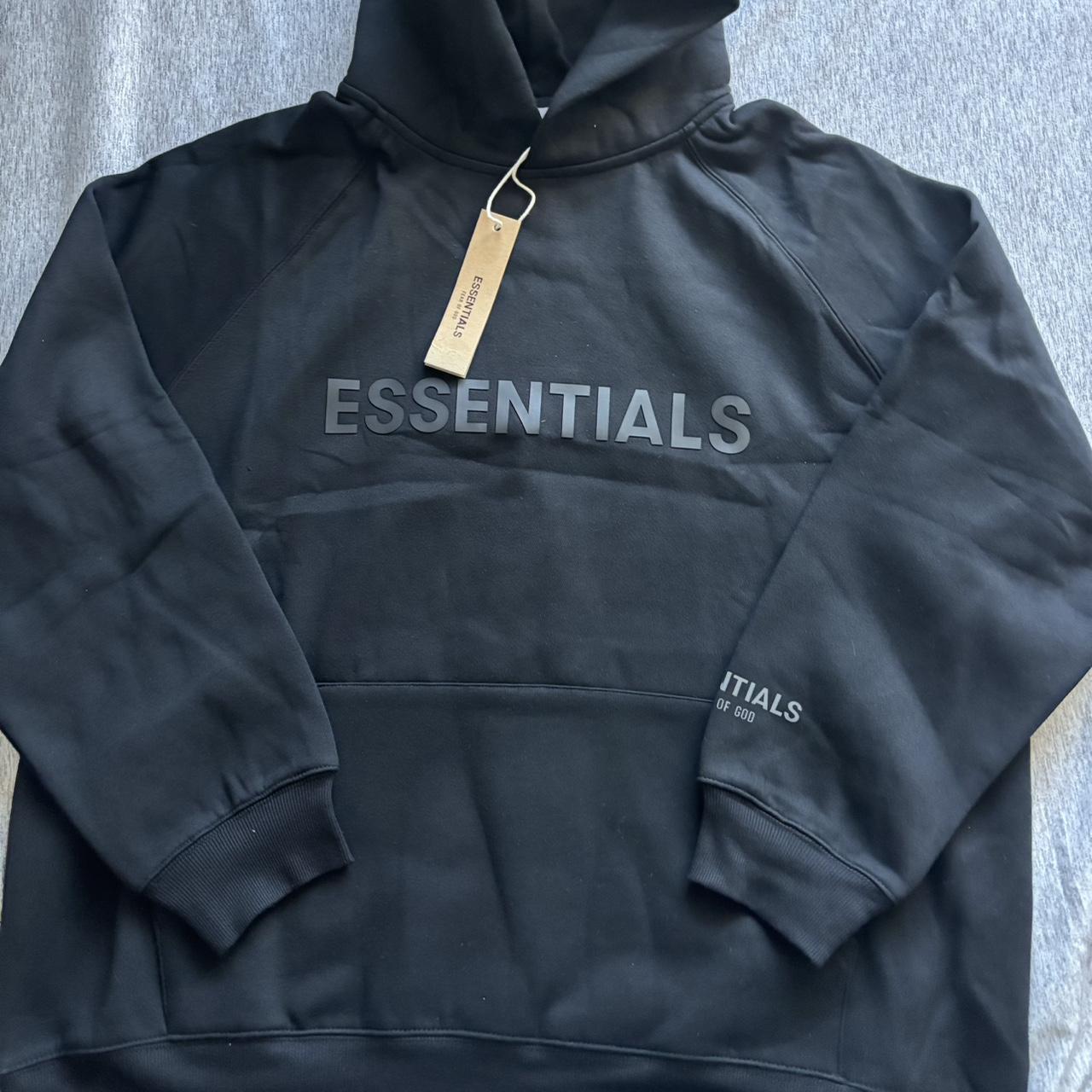 Essentials hoodie Large - Depop