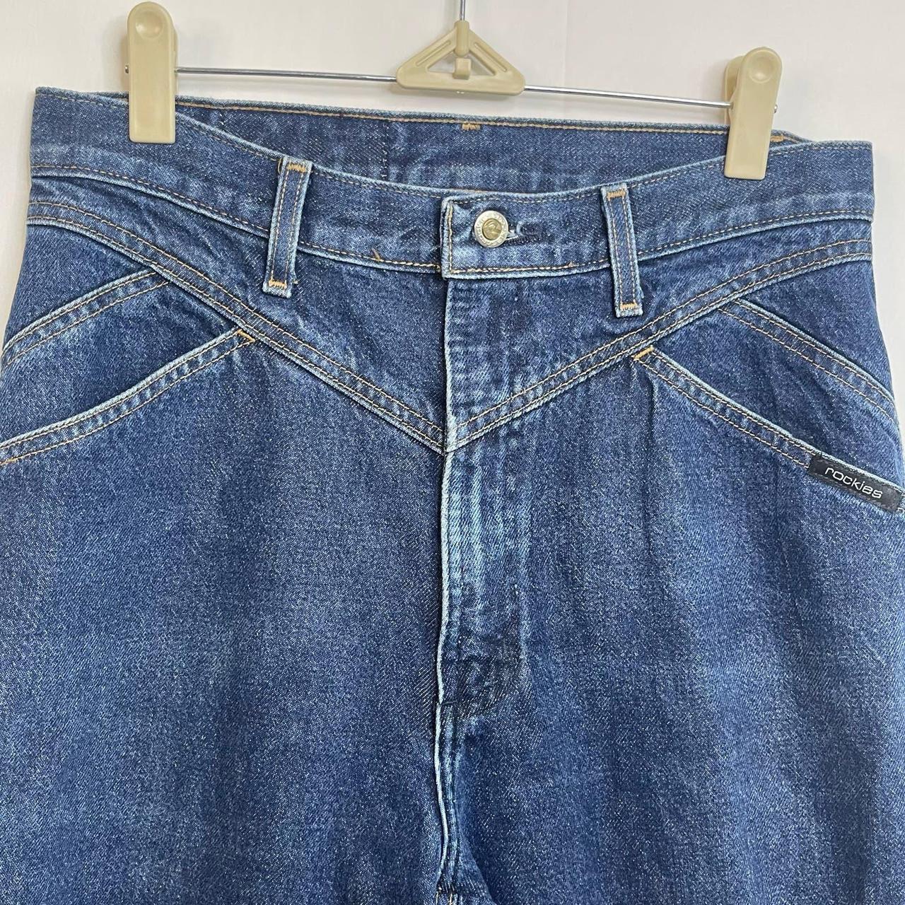 Vintage Rockies jeans from the 1980s, EUC! Rocky... - Depop