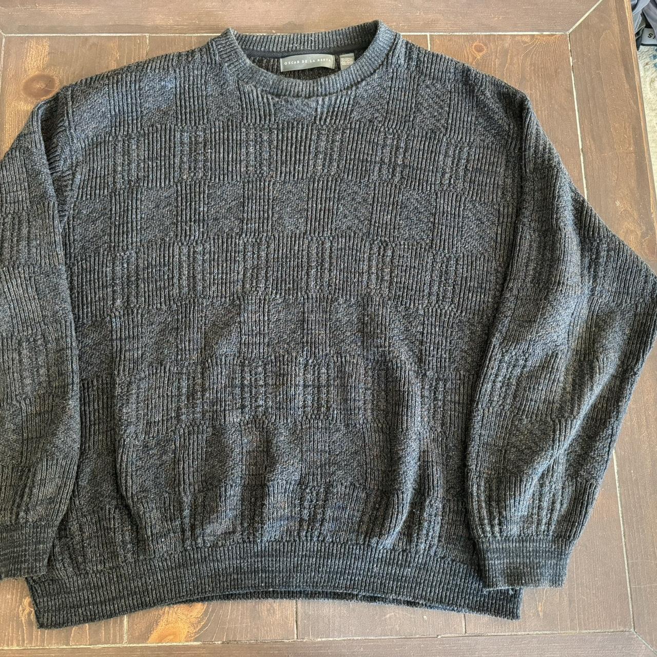 Oscar De La Renta Men’s shops Sweater XXL