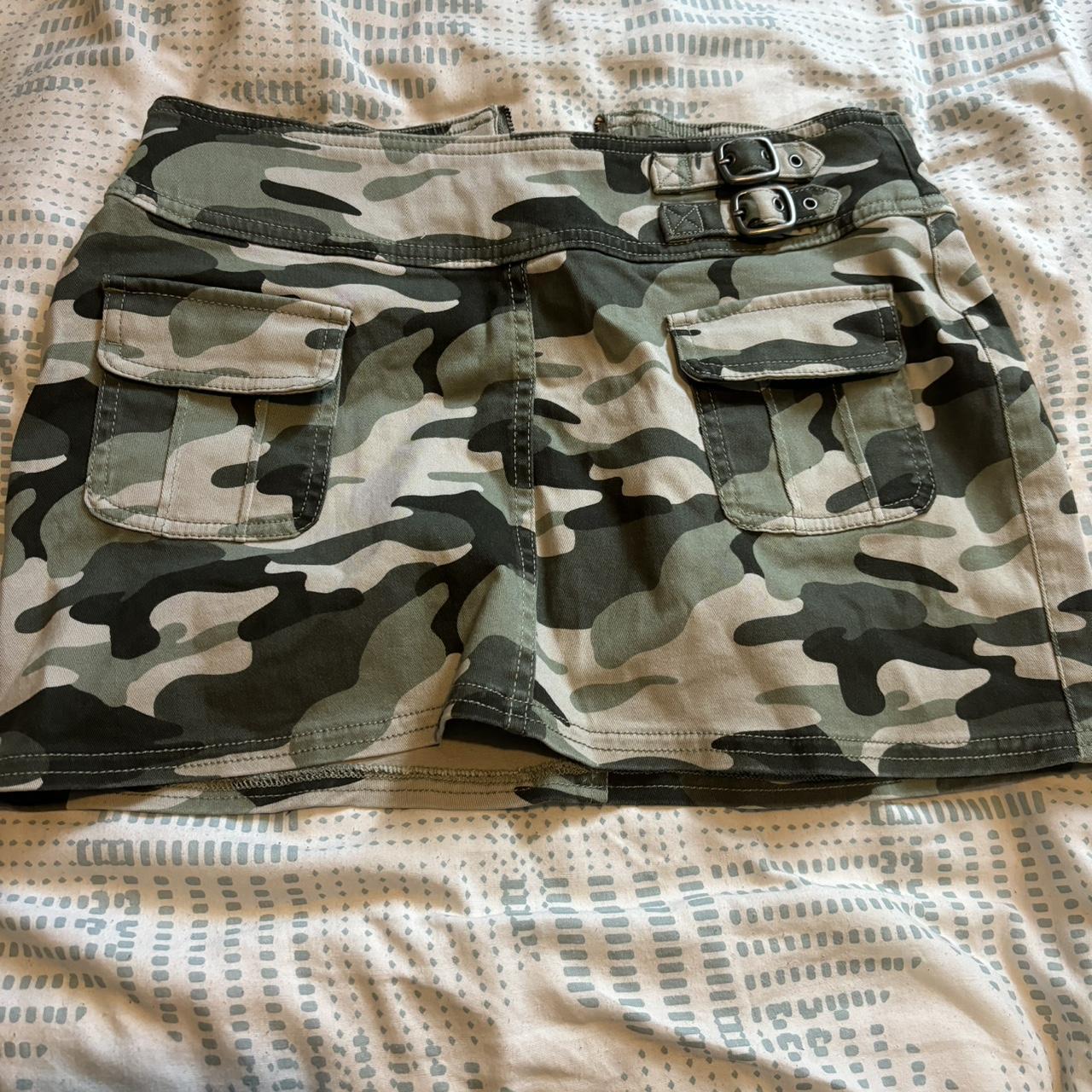 Camo skirt hollister best sale