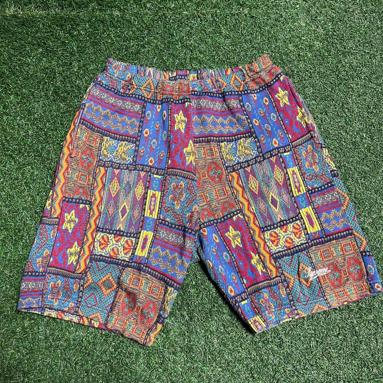 パンツ Supreme Patchwork Knit Short S Supreme Patchwork Knit Short (SS20) - $148