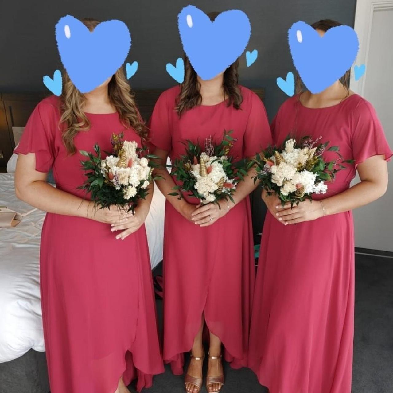 Jjshouse pink bridesmaid dresses best sale