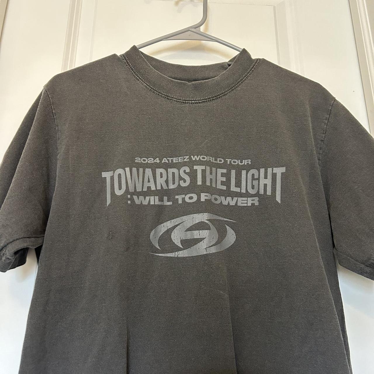 ATEEZ World Tour 2024 authentic t-shirt. Dark gray | Depop