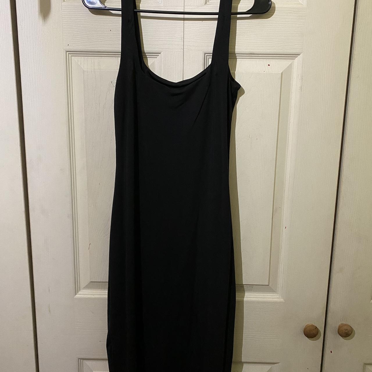 Small Express black formal dress *pinhole damage on... - Depop