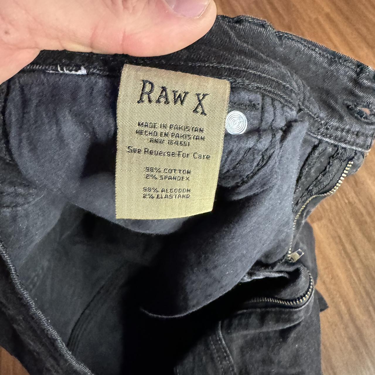 Raw x cheap jeans black