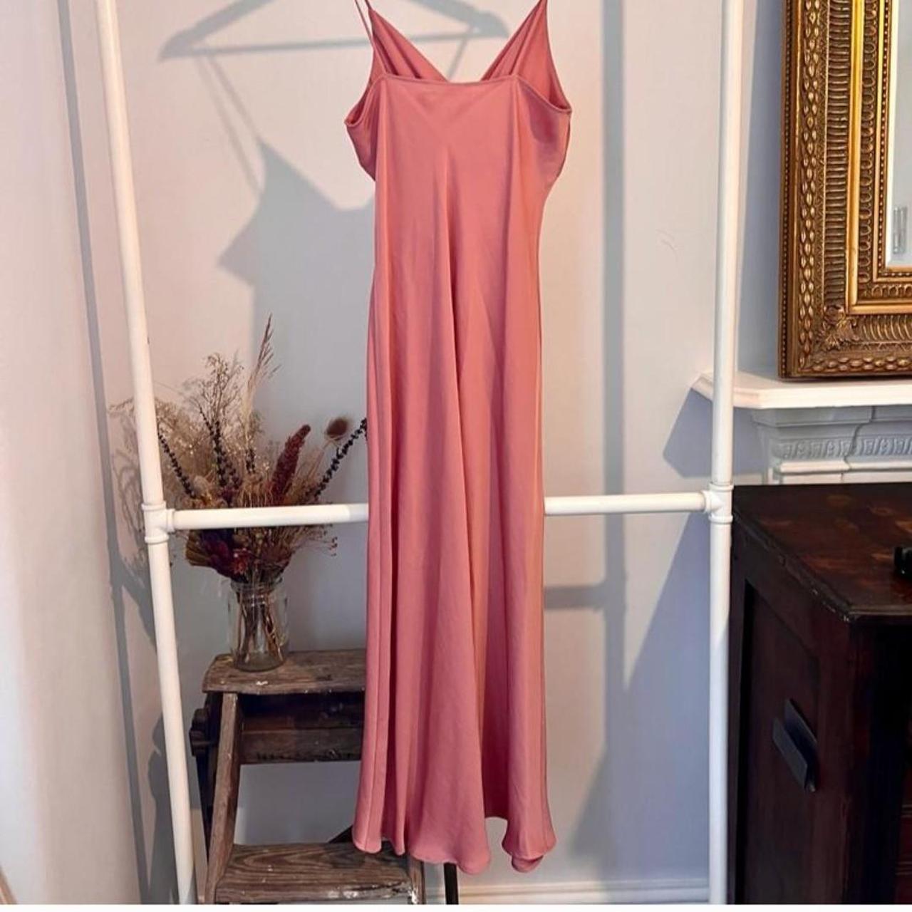 Zara Women's Pink Dress Depop