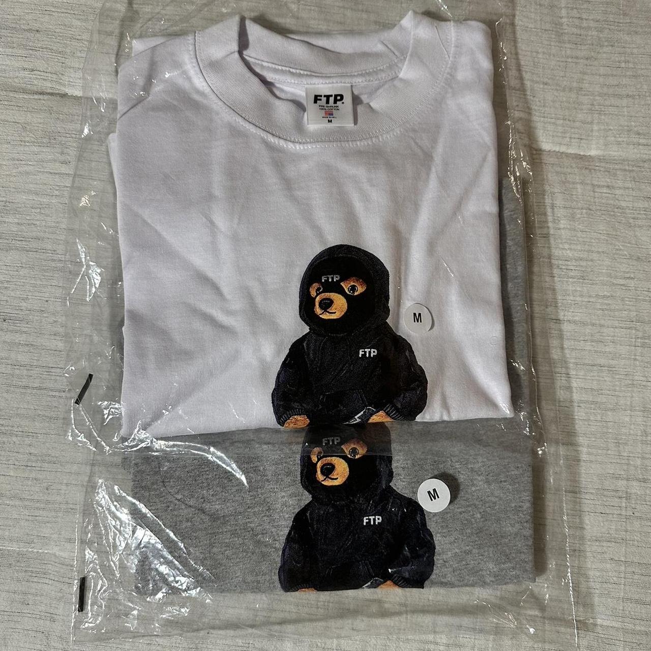 FTP Hooded Bear factory Tee - Black