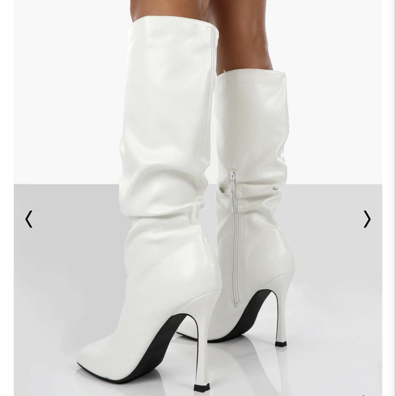 Public desire 2024 white booties