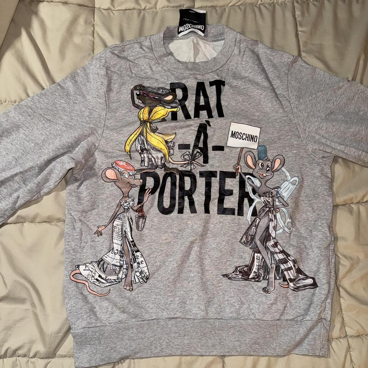 Moschino rat a porter sweatshirt best sale