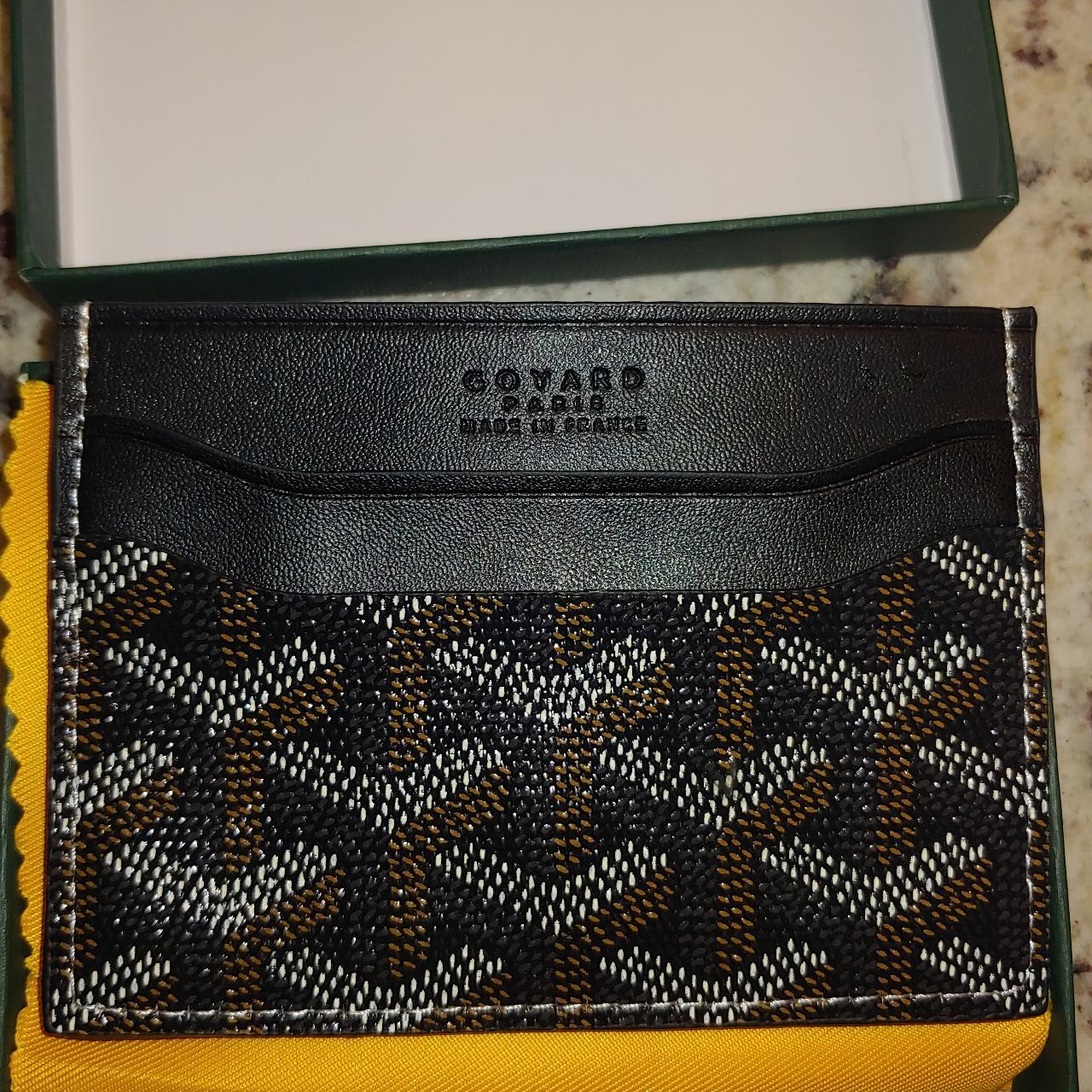 Goyard Card Holder Brand New never used in black | Depop