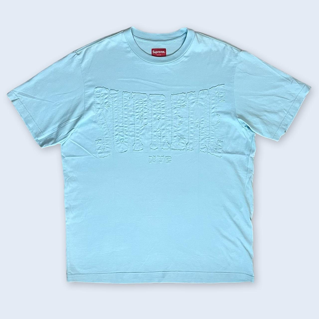 Supreme on sale blue shirt