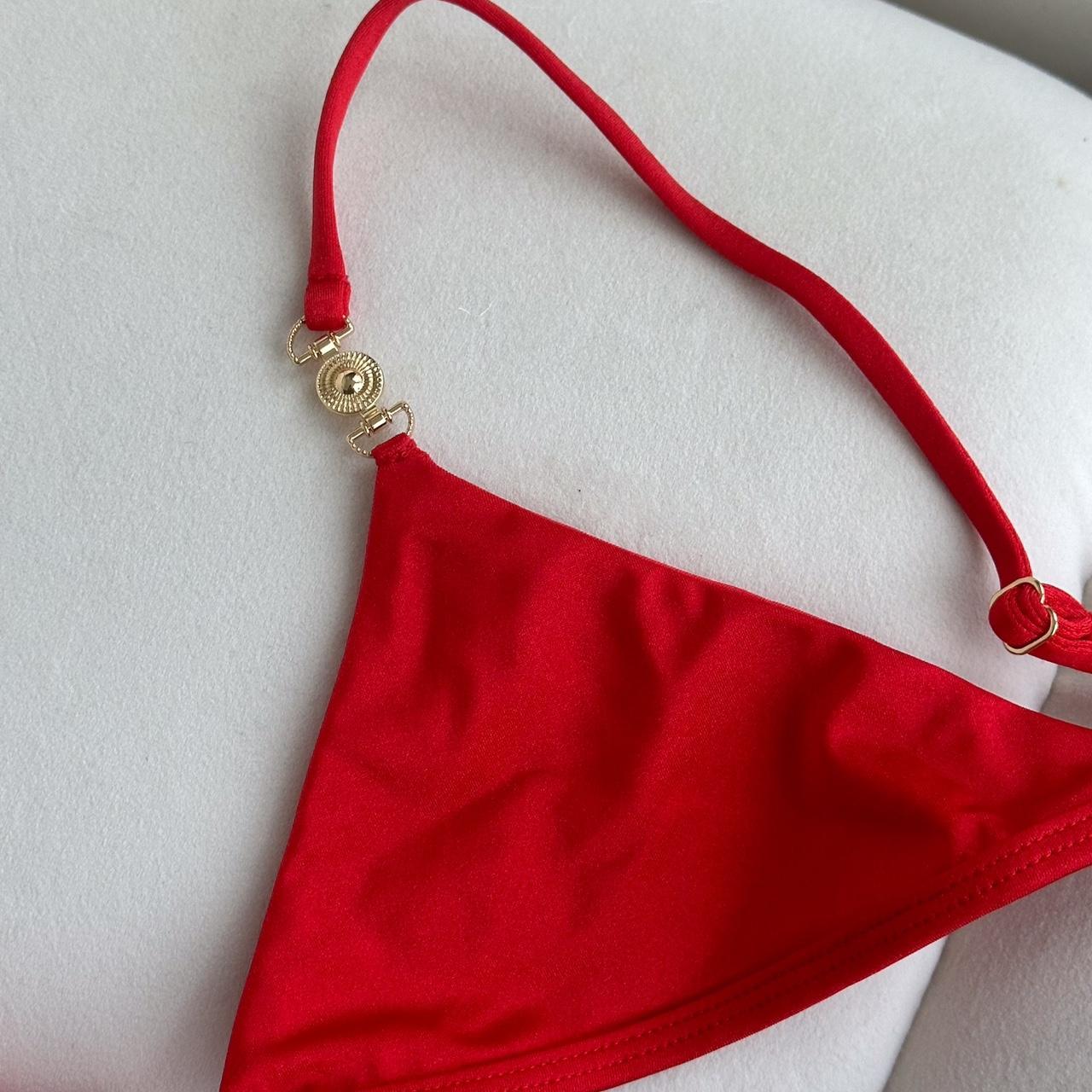 SOLD OUT! JULIET SIREN (red) BRALETTE BIKINI... - Depop