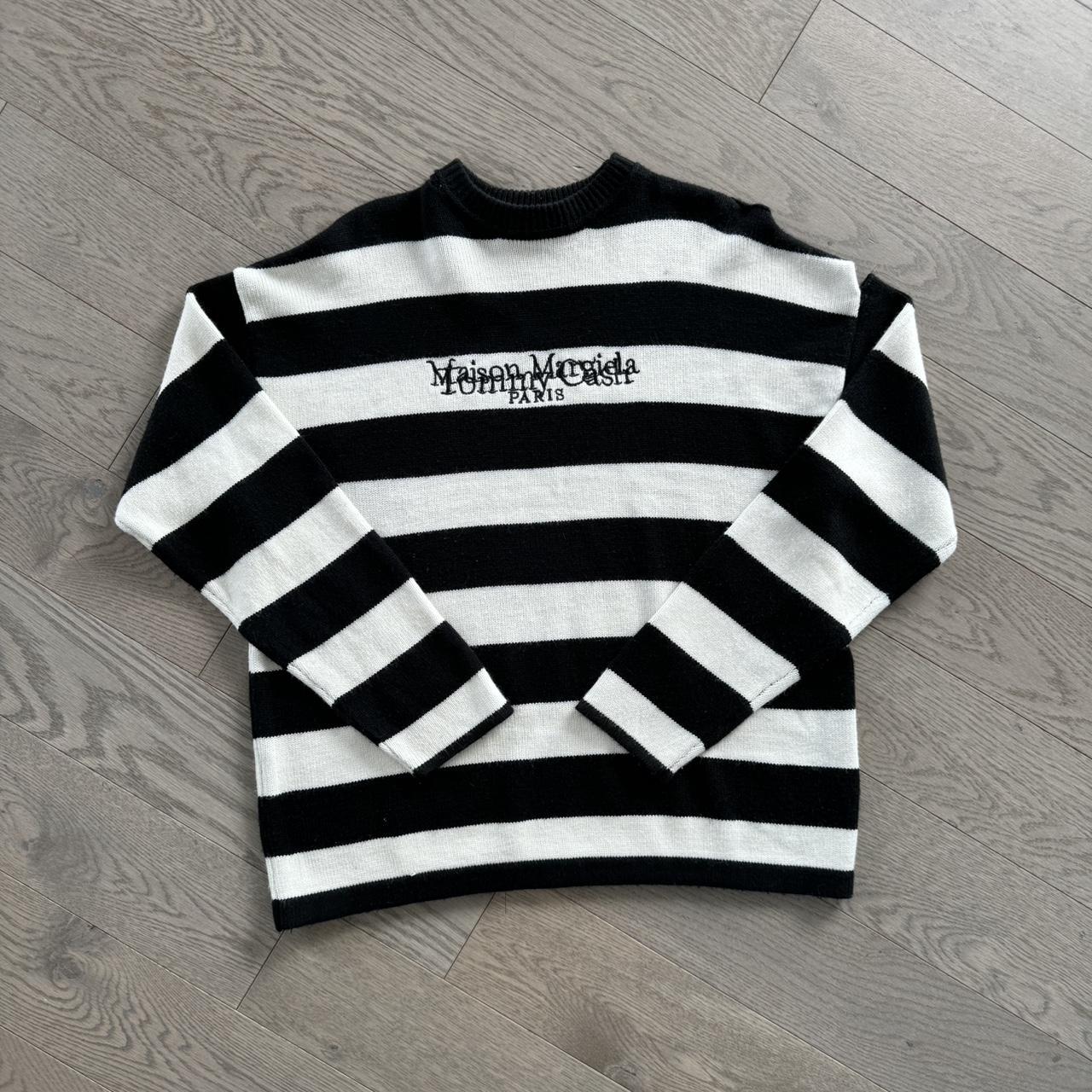 MAISON MARGIELA x TOMMY CASH , STRIPED KNIT...