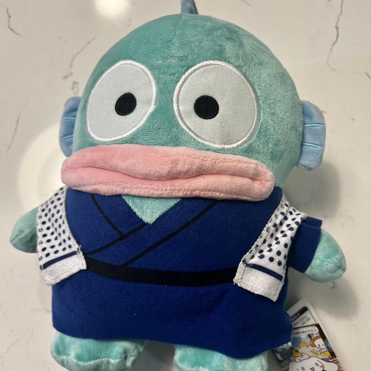 Hangyodon Sanrio Plush Toy 9.75’ New With Tags - Depop