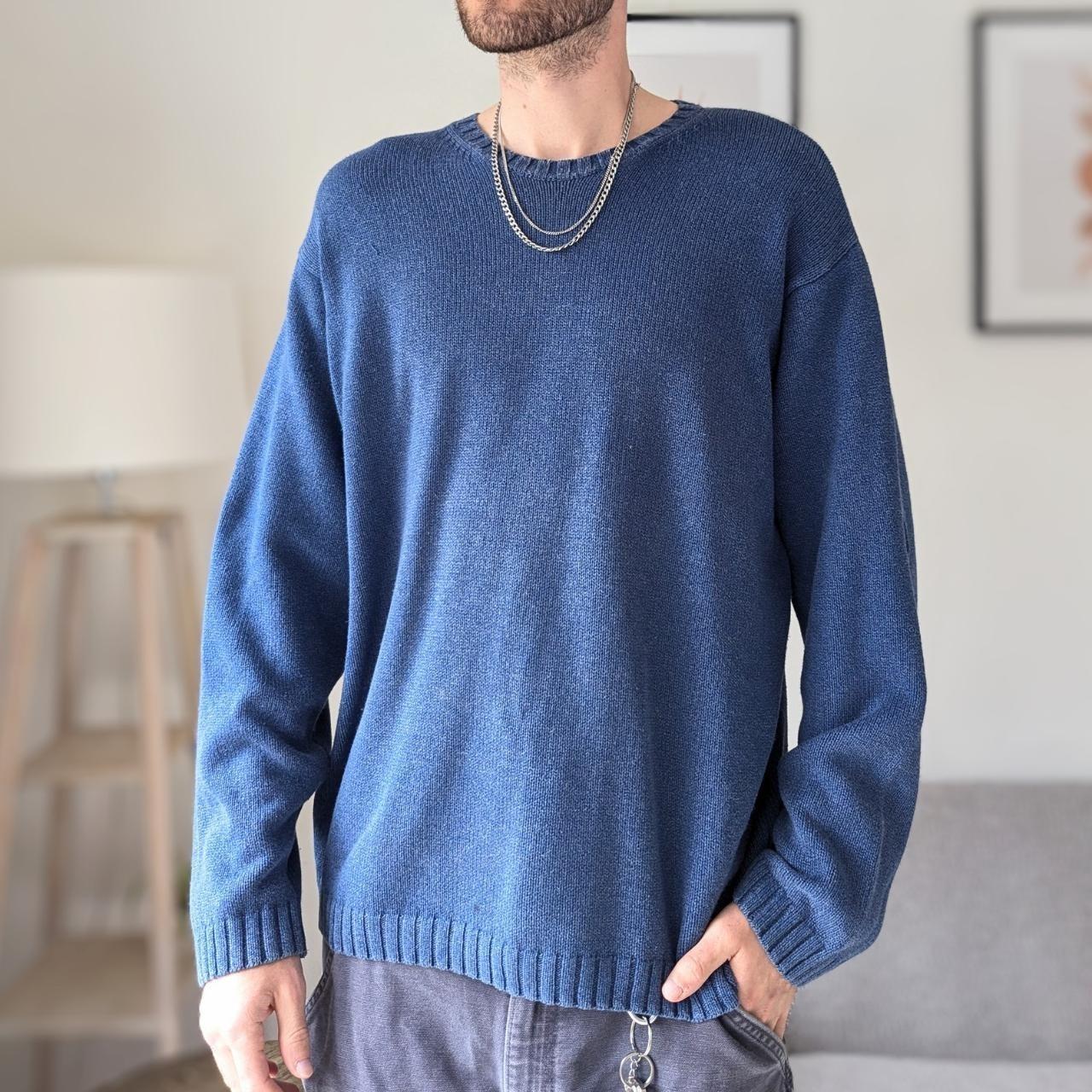 90s newest chunky knit fisherman sweater