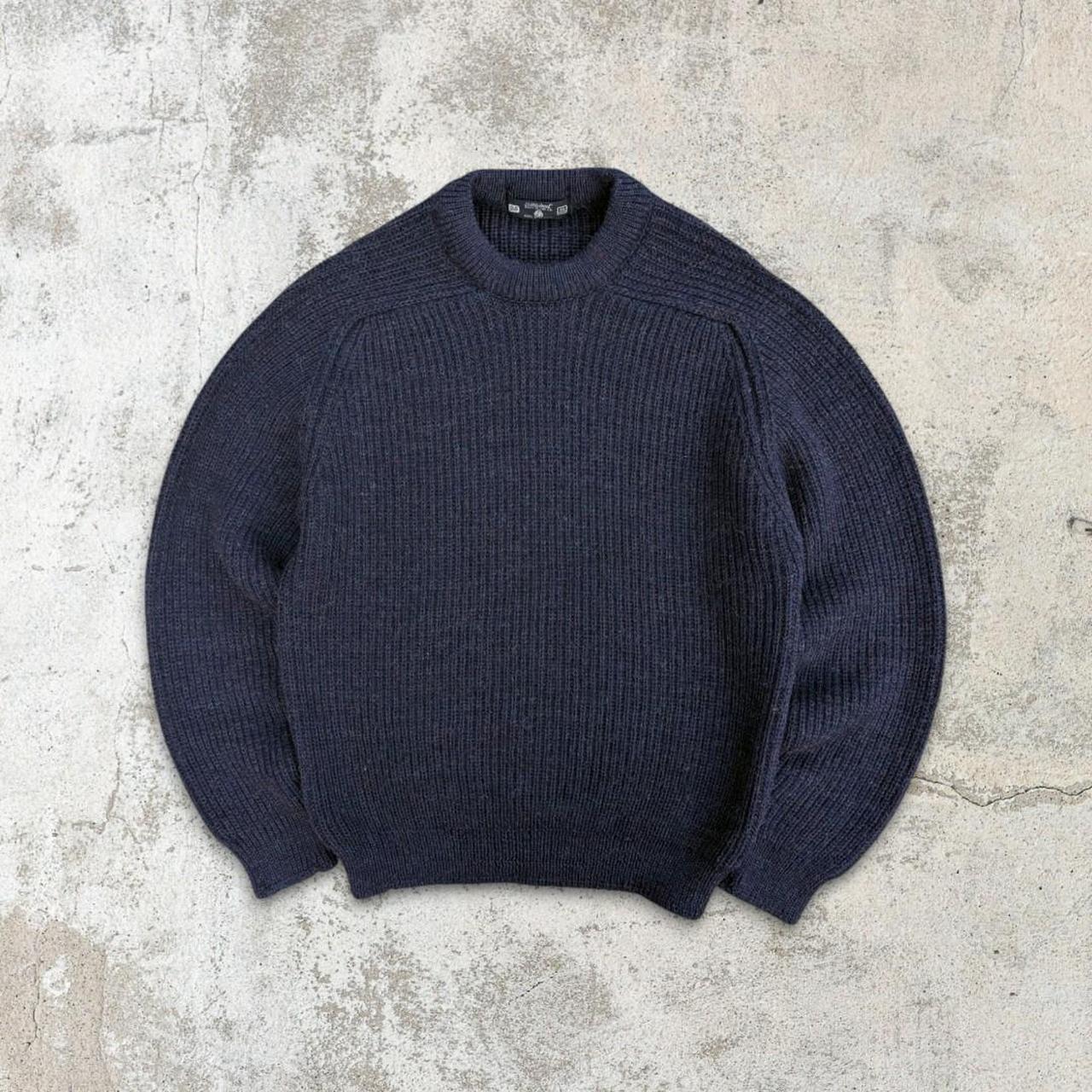 Diesel Vintage Half Zip Knit Sweater Men's 90s Big Logo Y2K