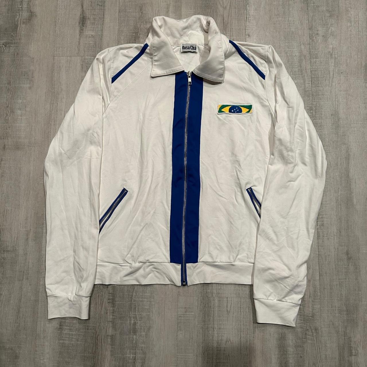 Vintage 2002 brazil tracksuit jacket Size medium - | Depop
