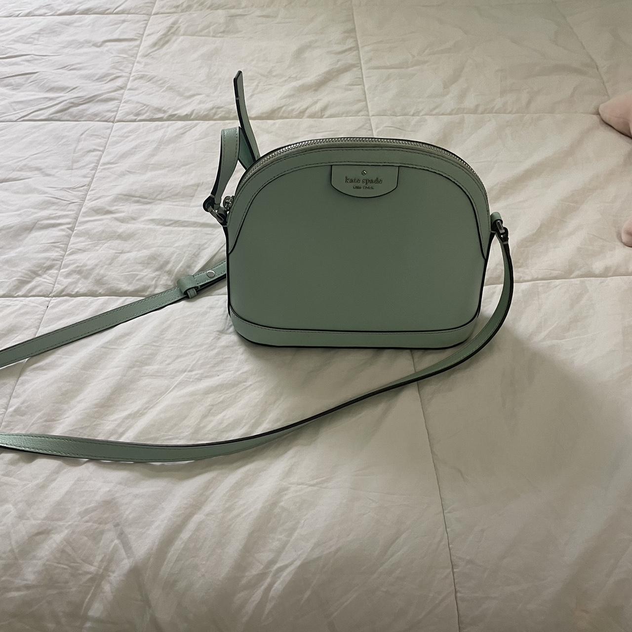 Mint green Kate spade purse used once or twice. Depop