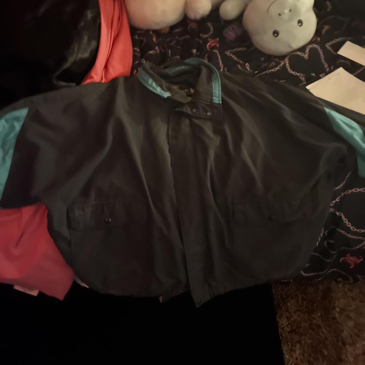 Source Unknown Men's Jacket - Black/Multi - L – v… - image 1