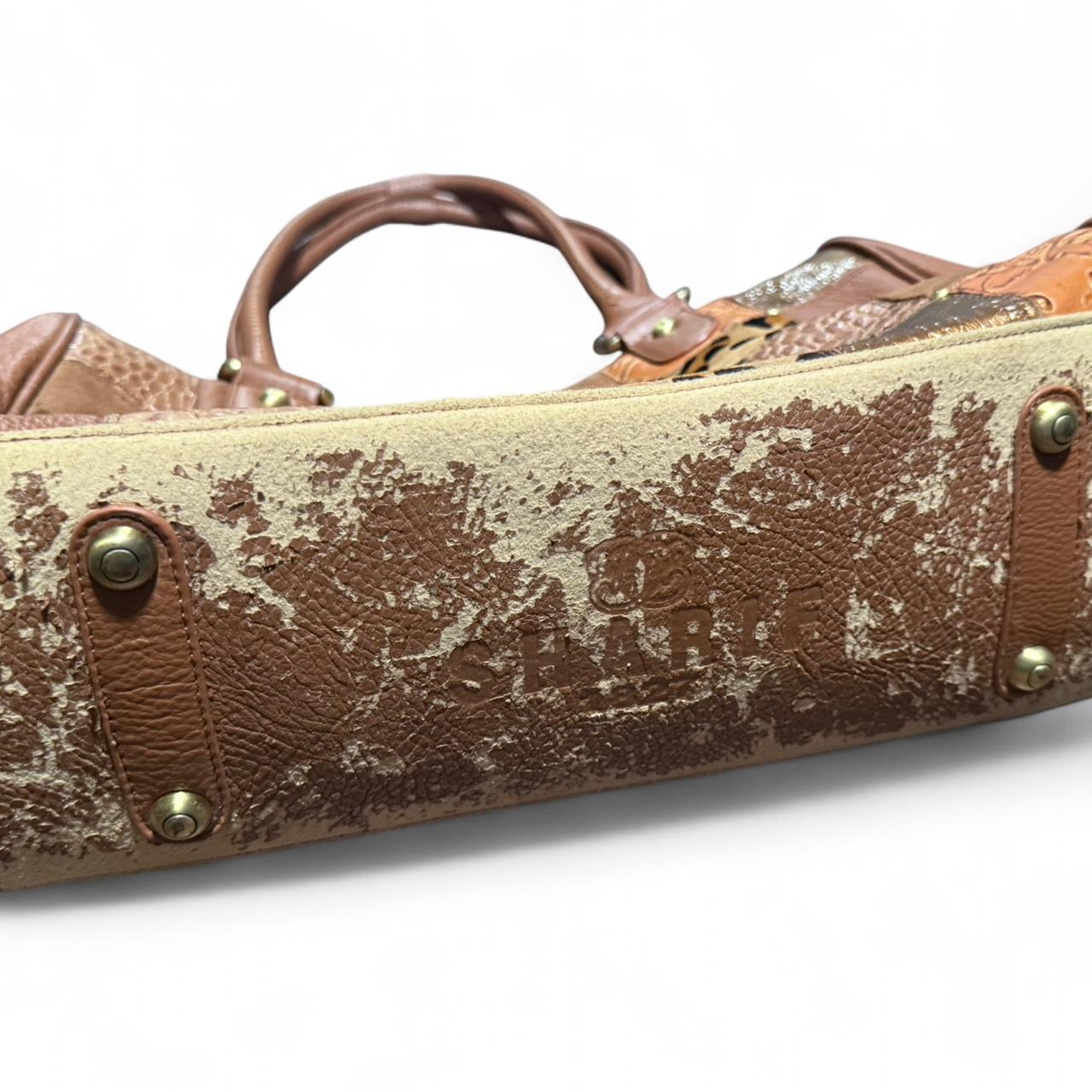 Women's Shoulder bags - Brown/Tan – Brown patchwo… - image 3