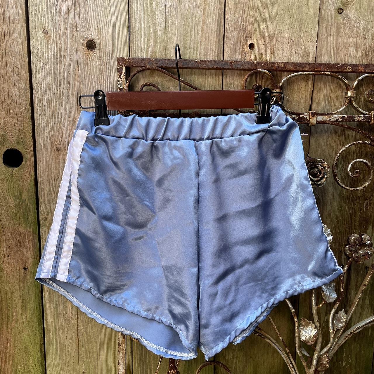 O-Mighty size M satin shorts Good condition - Depop