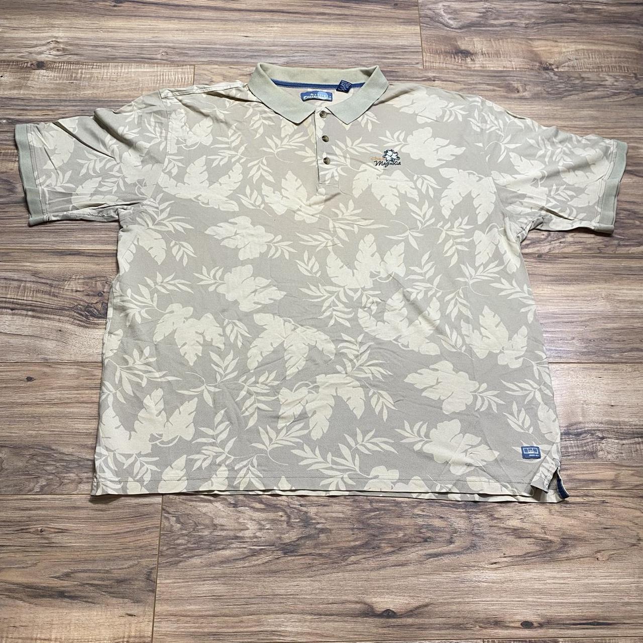 Antigua Apparel Men's Polo shirt Tan/Cream XXL – Men's Vintage